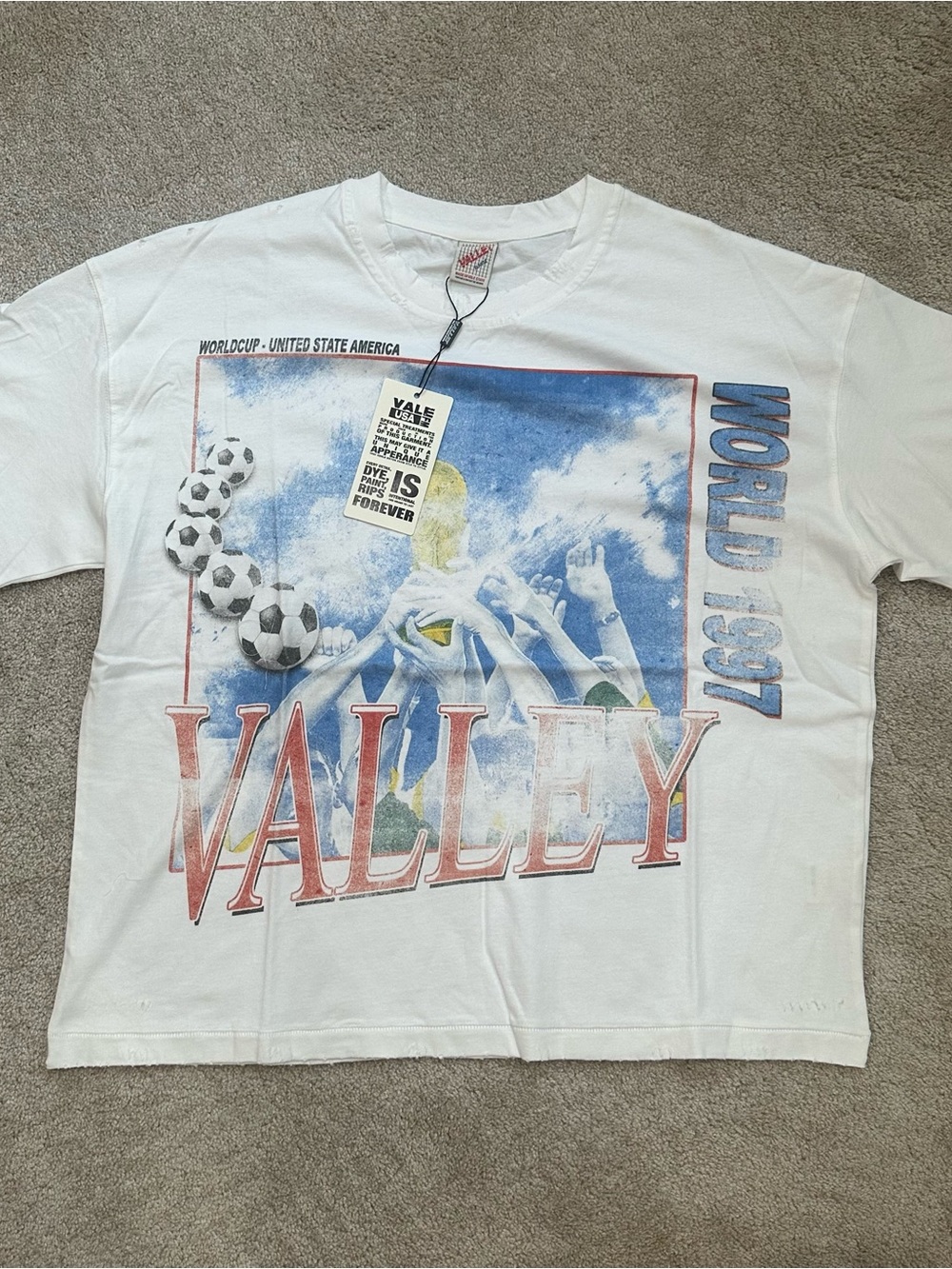 Vale Forever USA World Cup Tee “White” ⚽️
